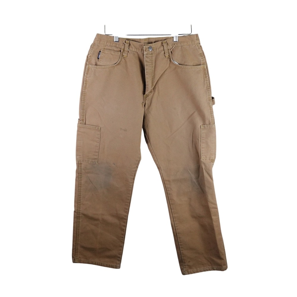 Bulwark FR Brown Flame‎ Resistant Carpenter Work Pants Mens 36x30 PLJ8BD2